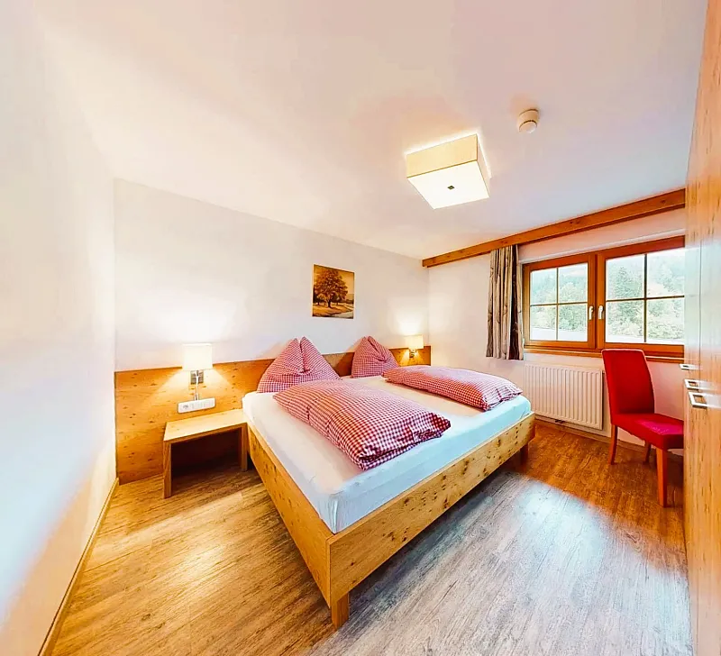 Schlafzimmer im Appartement Ellmauer Tor