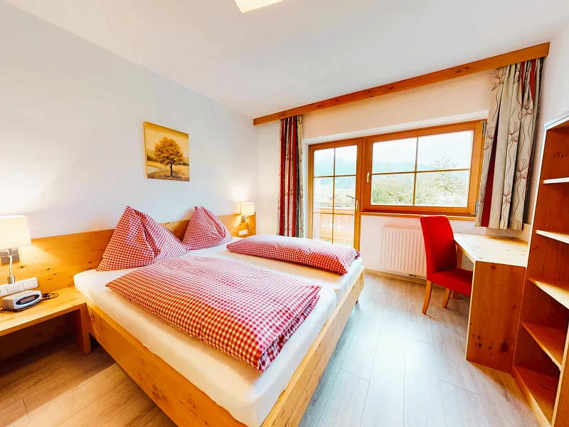 Schlafzimmer im Appartement Hartkaiser